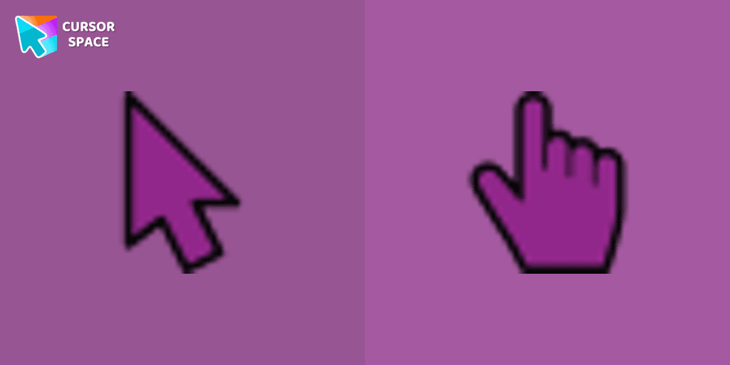 Purple cursor